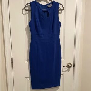 Cobalt Blue Sleeveless Dress by Classiques Entier in size 4